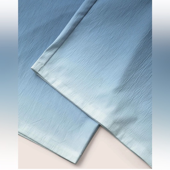 BloomChic Plus Size 2XL Ombre Pleated High Rise Straight Leg Pants us22-24 - Picture 4 of 7